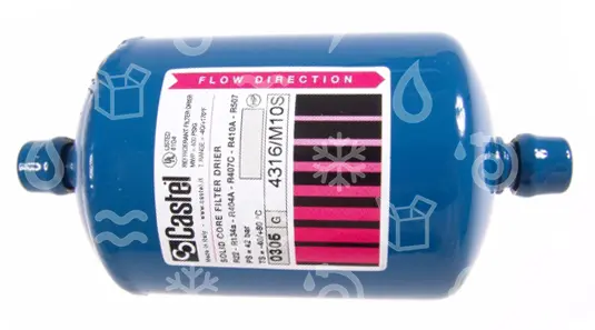 filtrdehydrátor CASTEL 4316/M10S, 164S, 10 mm ODS, pájecí